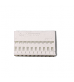 20W MQS RCPT HSG WHITE