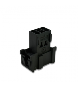 Automotive Connectors 6P 2TAB PLUG GREY CONNECTOR HOUSING