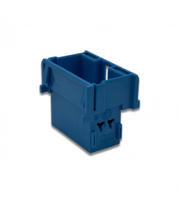 21P 2TAB PLUG BLUE CONNECTOR HOUSING