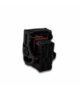 Automotive Connectors 48P CMC RCPT R WIRE OUTPT,BLK CD