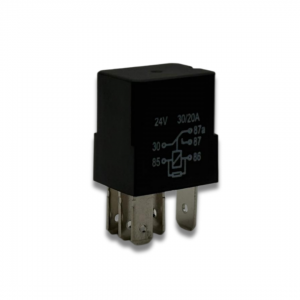 24V RÖLE 5 UÇLU 15/10 A MİKRO (ÇİFT PLATİN) (DİYOTLU) (1-2-3-4-5)