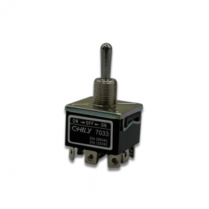 Chily Toggle Switch 7033 3PDT - On-Off-On