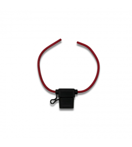 FUSE HOLDER AUTO MINI 30CM RED UL12# FUSE HOLDER AUTO MINI 30CM RED UL12#